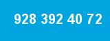 928 392 40 72